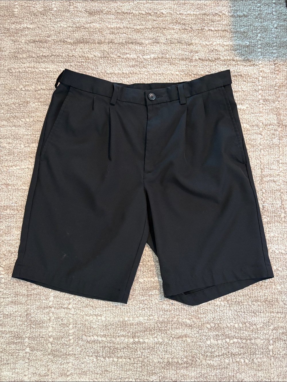 Men's Black Tailored Shorts